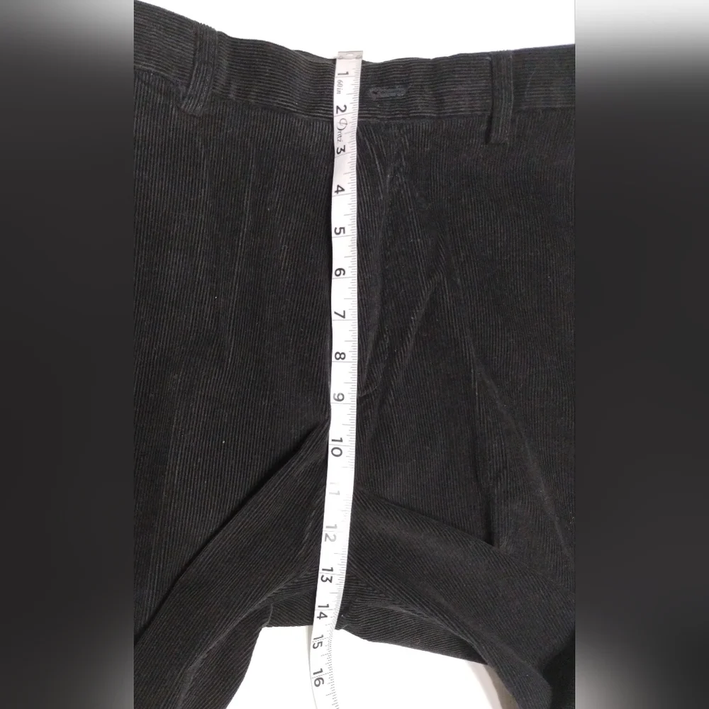 Men's Black Corduroy Pants (34X30)